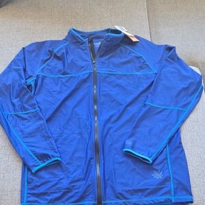 UV SKINZ Men's Long Sleeve Full Zip Active Fleece